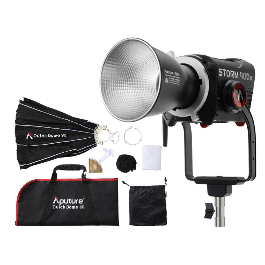 Aputure STORM 400x (V-Mount) (US) Bundle with 35-Inch Softbox and Carrying Bag