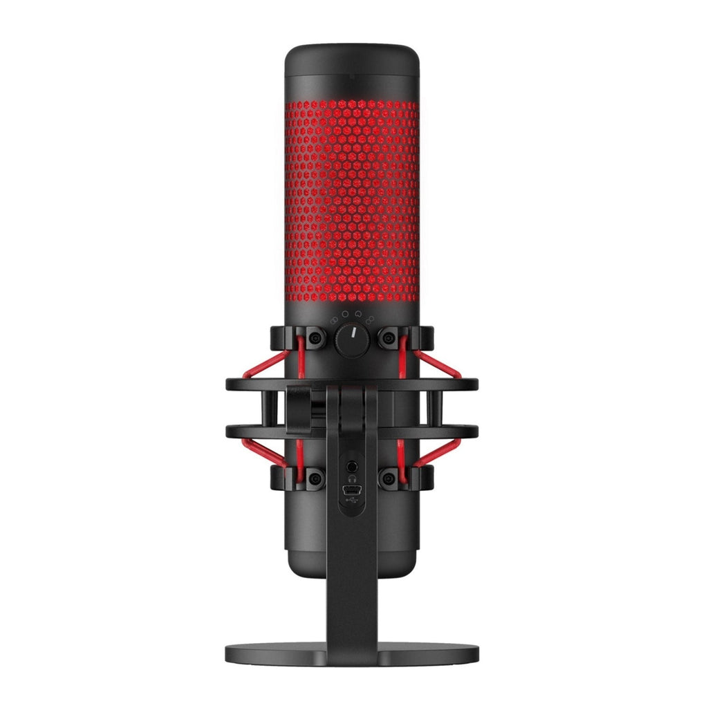 HyperX QuadCast USB Condenser Gaming Microphone for PC, PS4, and Mac (Certified Refurbished)
