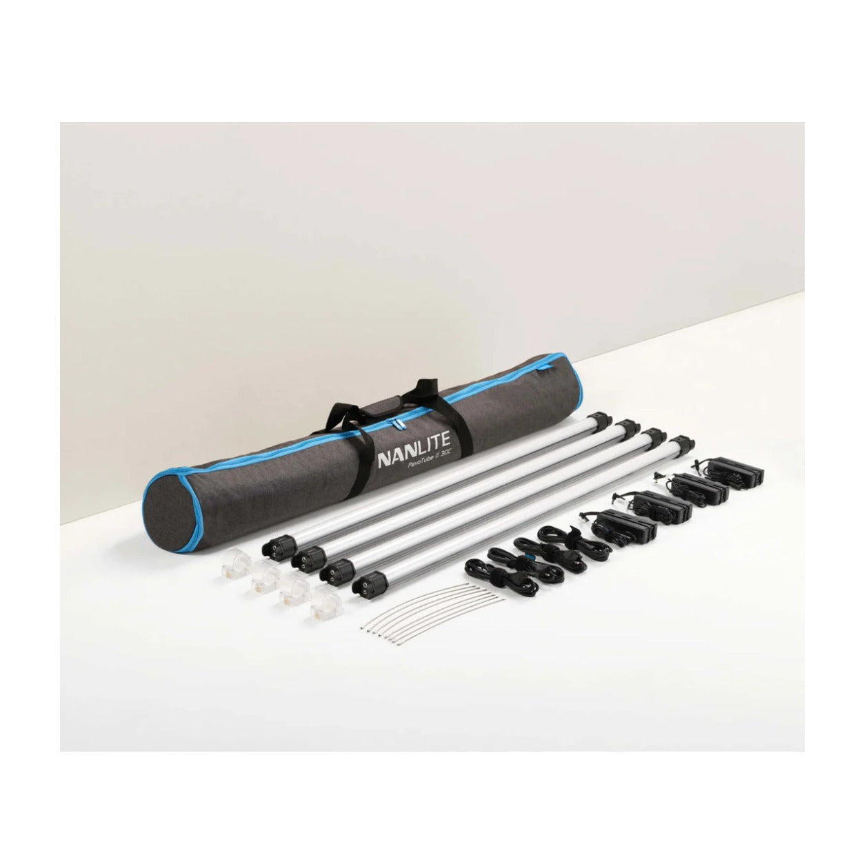 Nanlite PavoTube II 30C 4-Foot RGBWW LED Tube 4-Light Kit