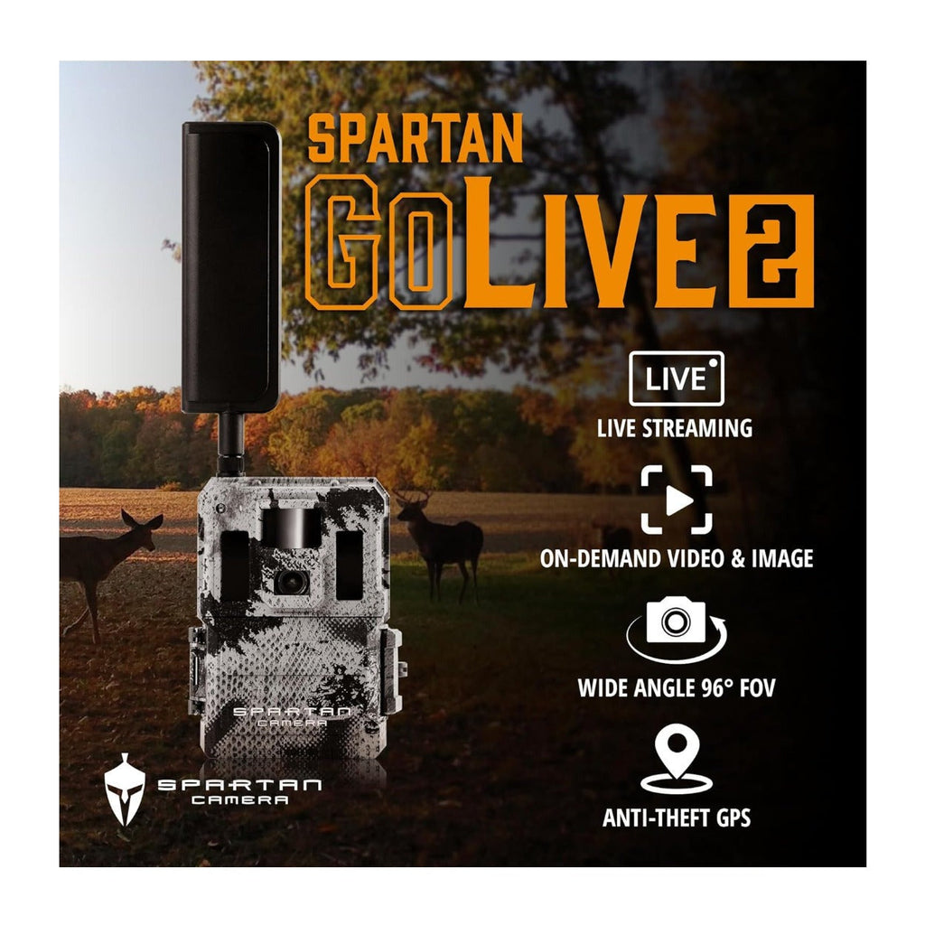Spartan GoLive2 4G/LTE Trail Camera 10-Pck Bundle with 32GB Memory Card & Reader