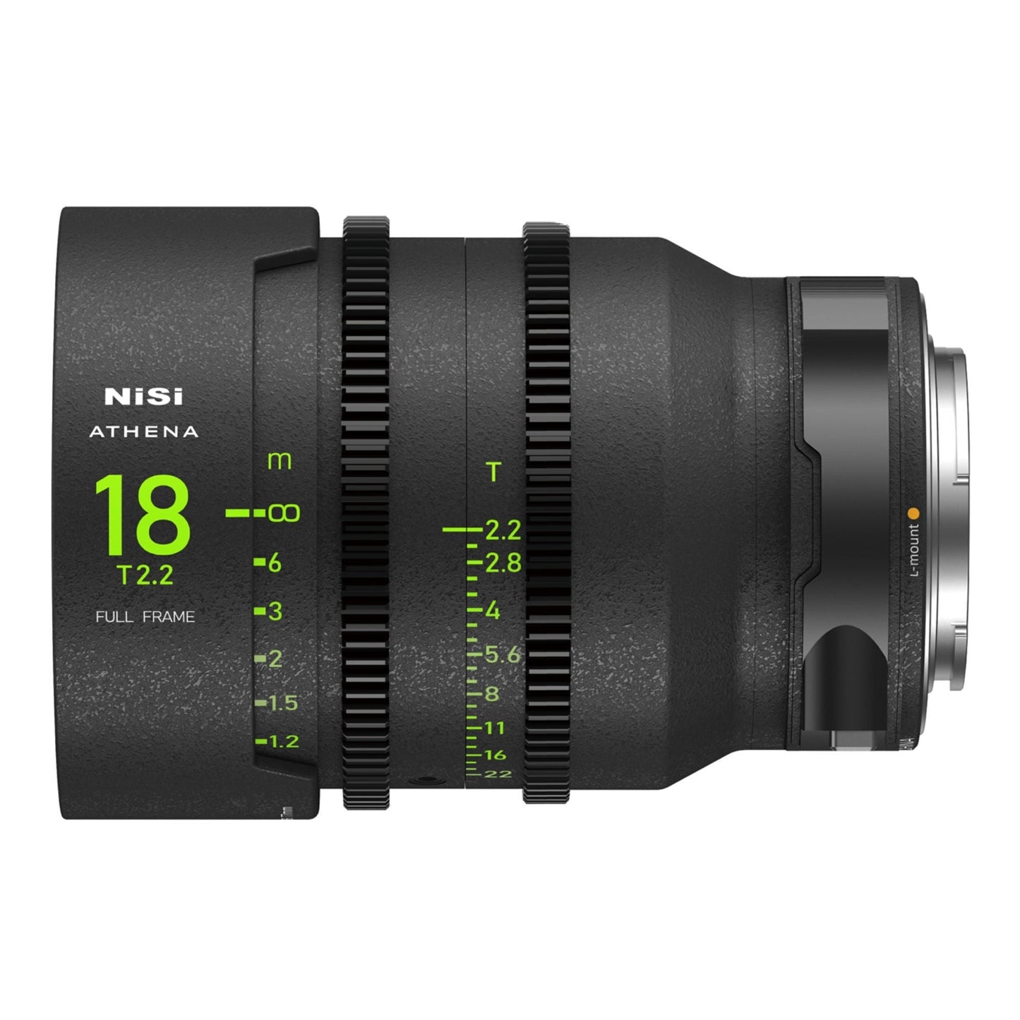 NiSi 18mm ATHENA PRIME Full Frame Cinema Lens T2.2 (L Mount) - Revolutionary Filmmaking Too