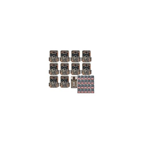 Browning Trail Cameras Strike Force Extreme (10-Pack) 16GB Card (20-Pack) Bundle