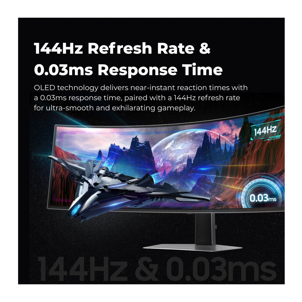 Samsung Odyssey G9 G91SD 49-inch OLED Dual-QHD Curved Ultrawide Gaming Monitor