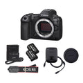 Canon EOS R5 Mark II Mirrorless Camera Bundle with Extra LP-E6P Battery (Black)