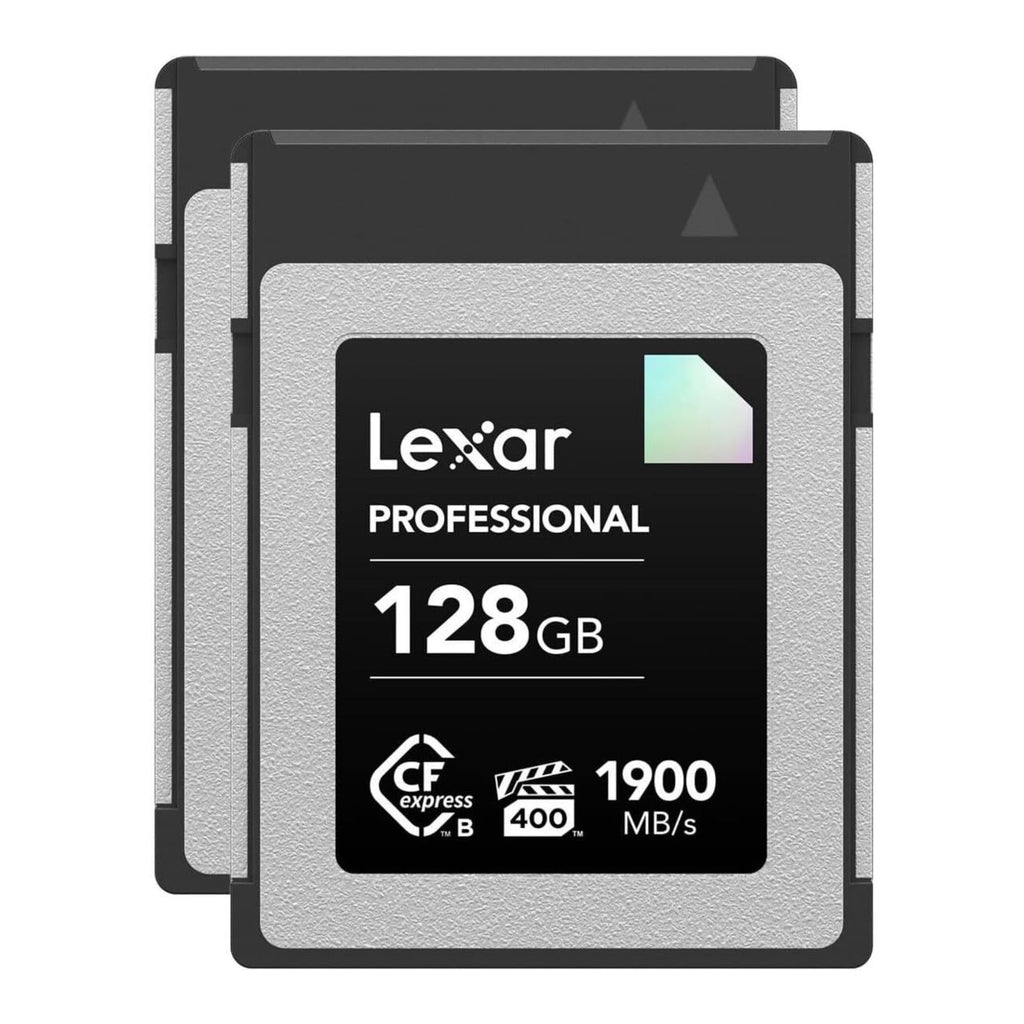 Lexar Diamond Series Professional 128GB CFexpress Type-B Memory Card (2-Pack)