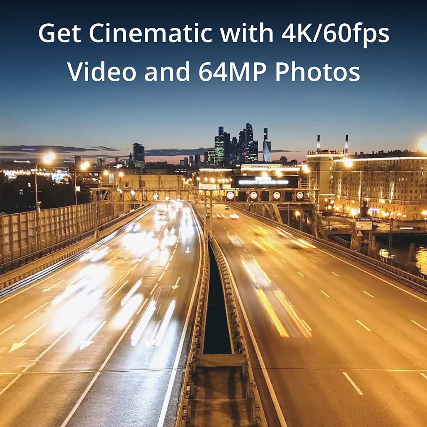 DJI Pocket 2 Compact Camera and Gimbal Creator Combo with 128GB SD Card, Case, and Spider Tripod