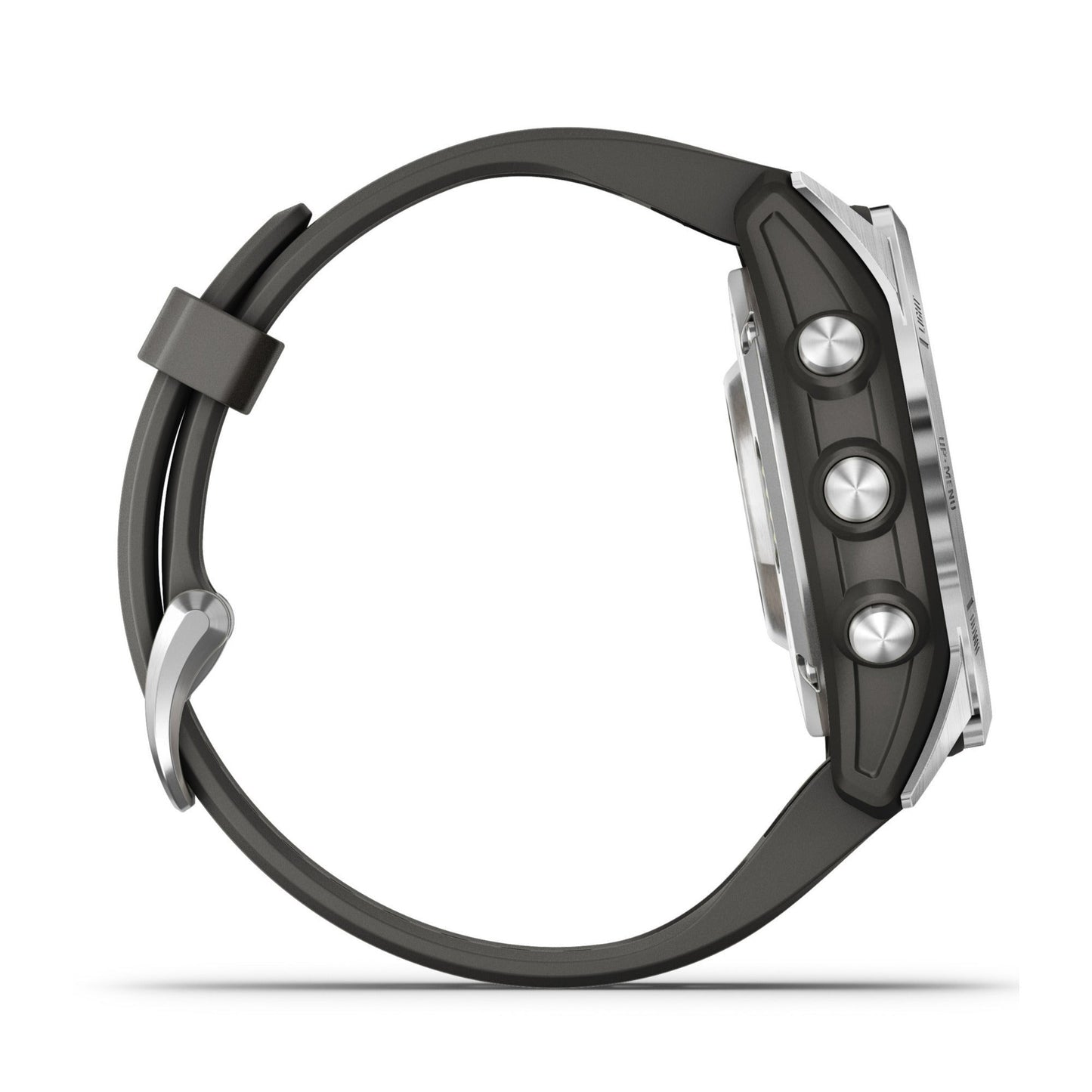 Garmin fenix 7S Pro Solar Multisport GPS Smartwatch (Silver with Graphite Band)
