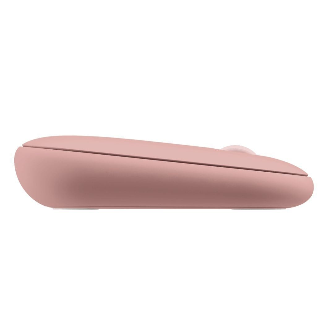 Logitech Pebble Slim Bluetooth Wireless Mouse 2 M350S with Customizable Button (Tonal Rose)