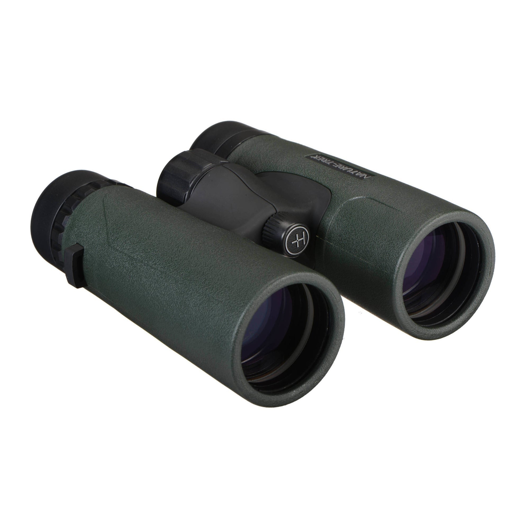 Hawke Sport Optics Nature-Trek 10x42 Binoculars with Harness Strap Bundle