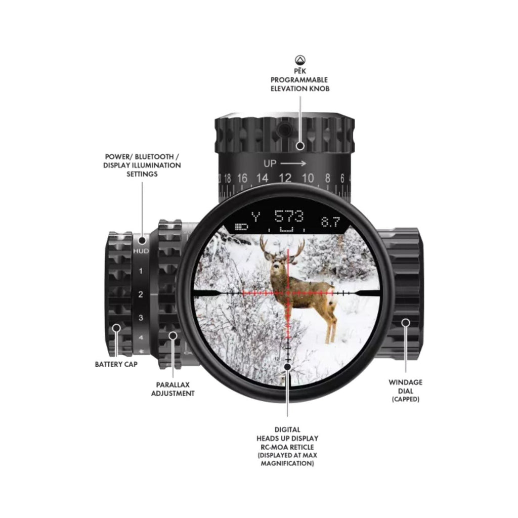 Burris Veracity PH 4-20x50 Riflescope Illuminated RC-MOA Reticle (Matte Black)