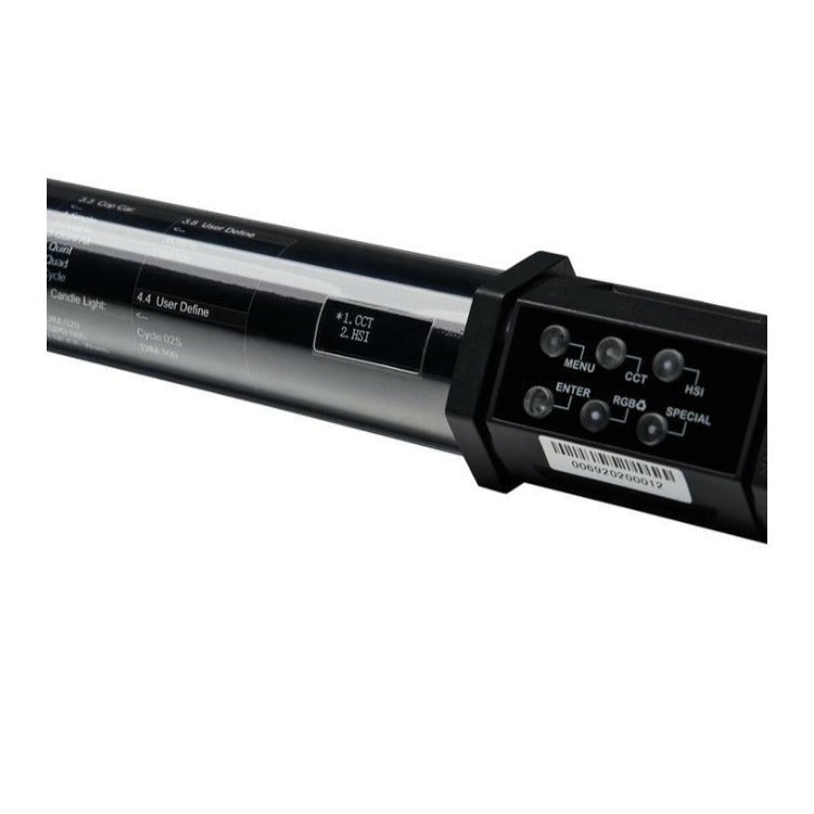 NanLite PavoTube 30C RGBW LED Tube with Internal Battery (4-Feet)