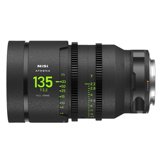NiSi 135mm Athena Prime Full Frame Cinema Lens T2.2 (E Mount)