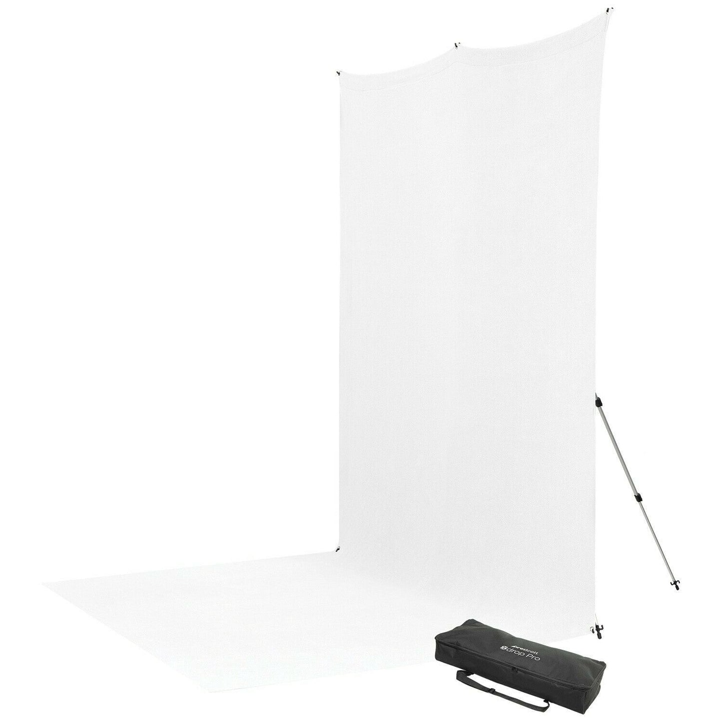 Westcott X-Drop Pro Wrinkle-Resistant 8 x 13 Feet Backdrop (High-Key White)