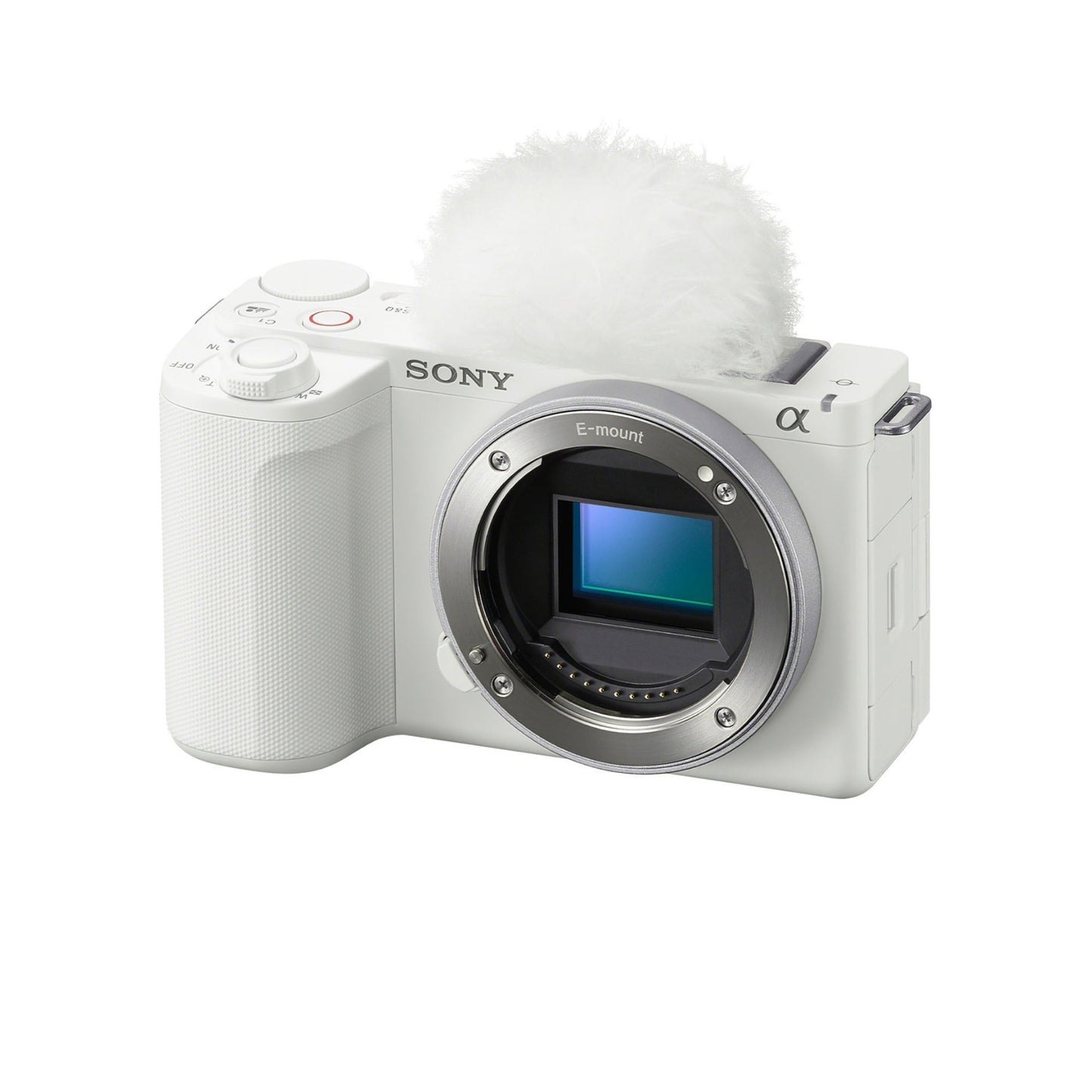 Sony ZV-E10 II Mirrorless Camera (White) with 18-105mm f/4 G OSS Lens Bundle