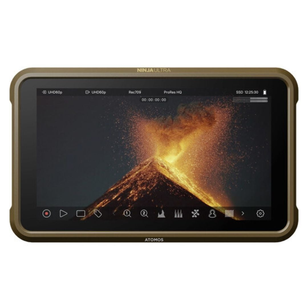 Atomos Ninja Ultra 5-Inch, 1000nit HDR Monitor-Recorder for Mirrorless and Cinematic Cameras Bundle