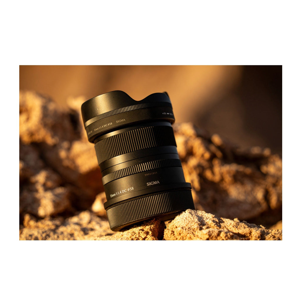 Sigma 15mm F1.4 DC Contemporary Lens for Mirrorless Cameras (Canon RF Mount)