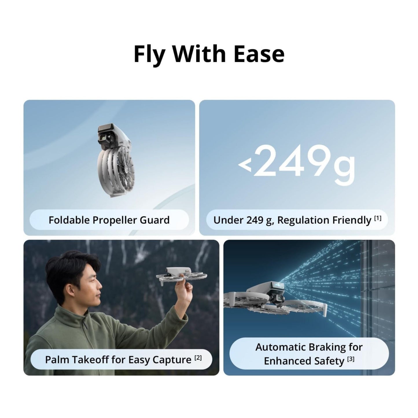 DJI Flip Mini Camera Drone with DJI RC-N3 Controller Bundle (3 Items)
