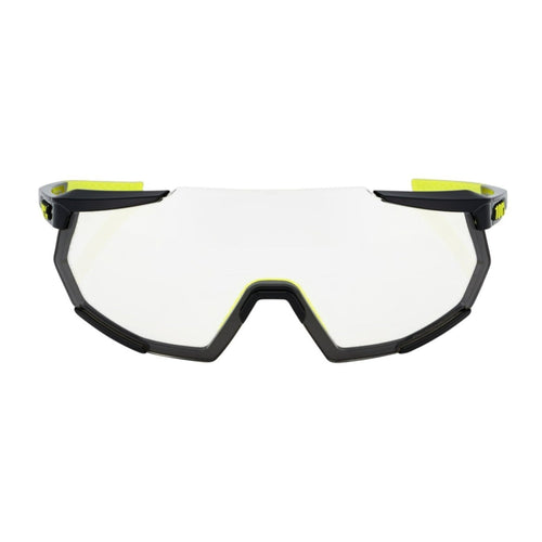 100 Percent Racetrap 3.0 Gloss Black Sport Sunglasses with Photochromic Lens