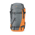Lowepro 55L Powder Backpack 500 AW (Gray and Orange)