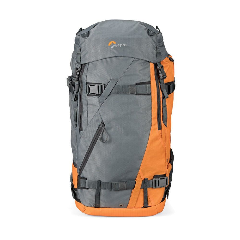 Lowepro 55L Powder Backpack 500 AW (Gray and Orange)