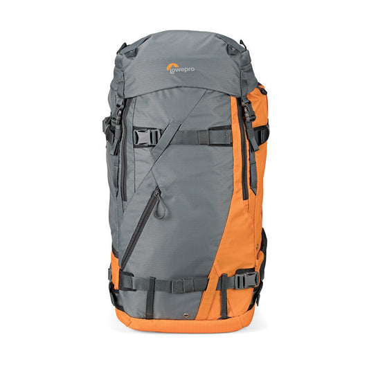 Lowepro 55L Powder Backpack 500 AW (Gray and Orange)
