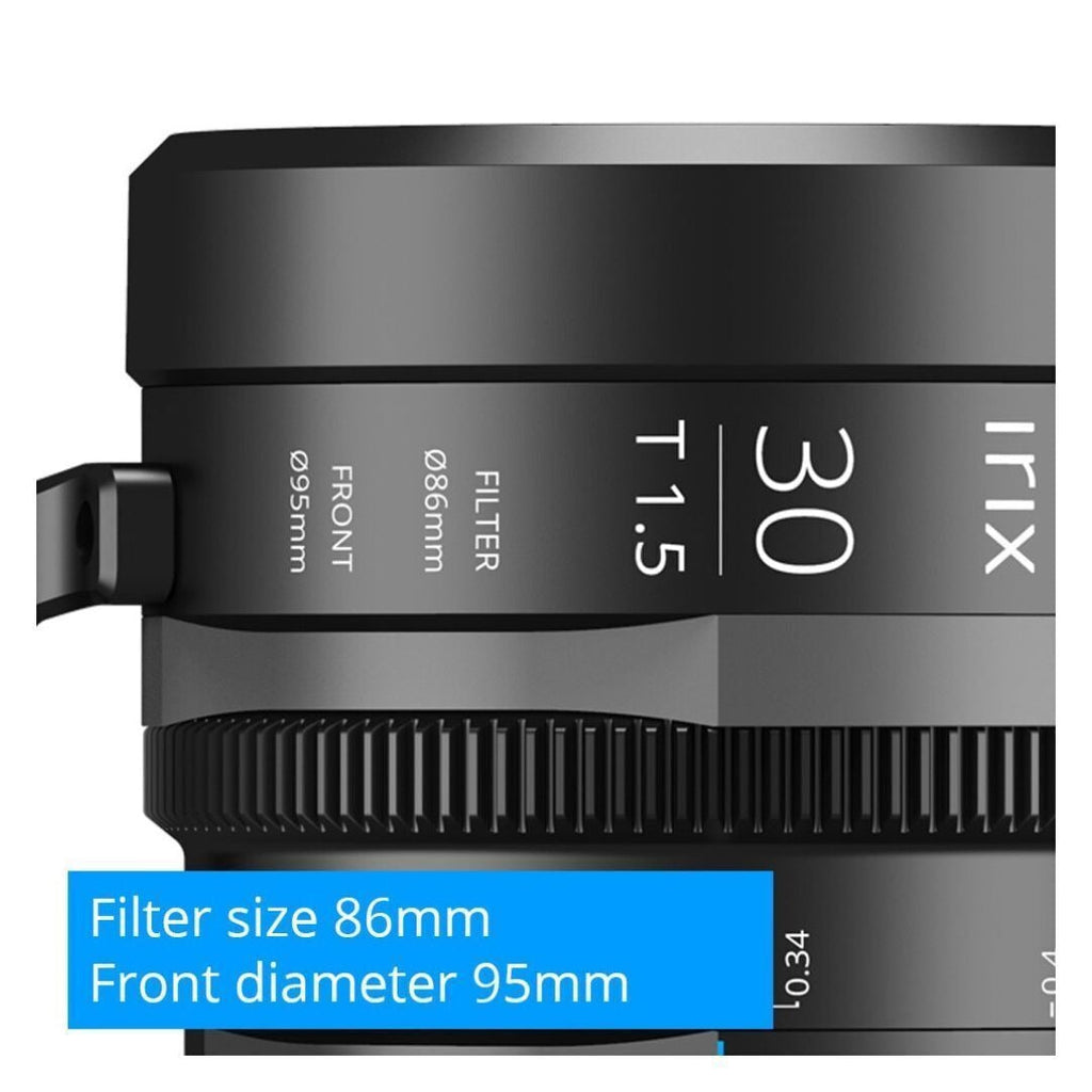 IRIX Cine 30mm T1.5 Cine Lens (Canon EF, Feet) (Used)