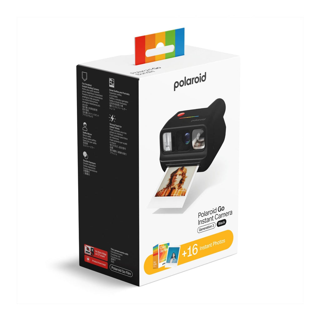Polaroid Go Generation 3 Instant Camera with Ultra-Portable Design (Black)