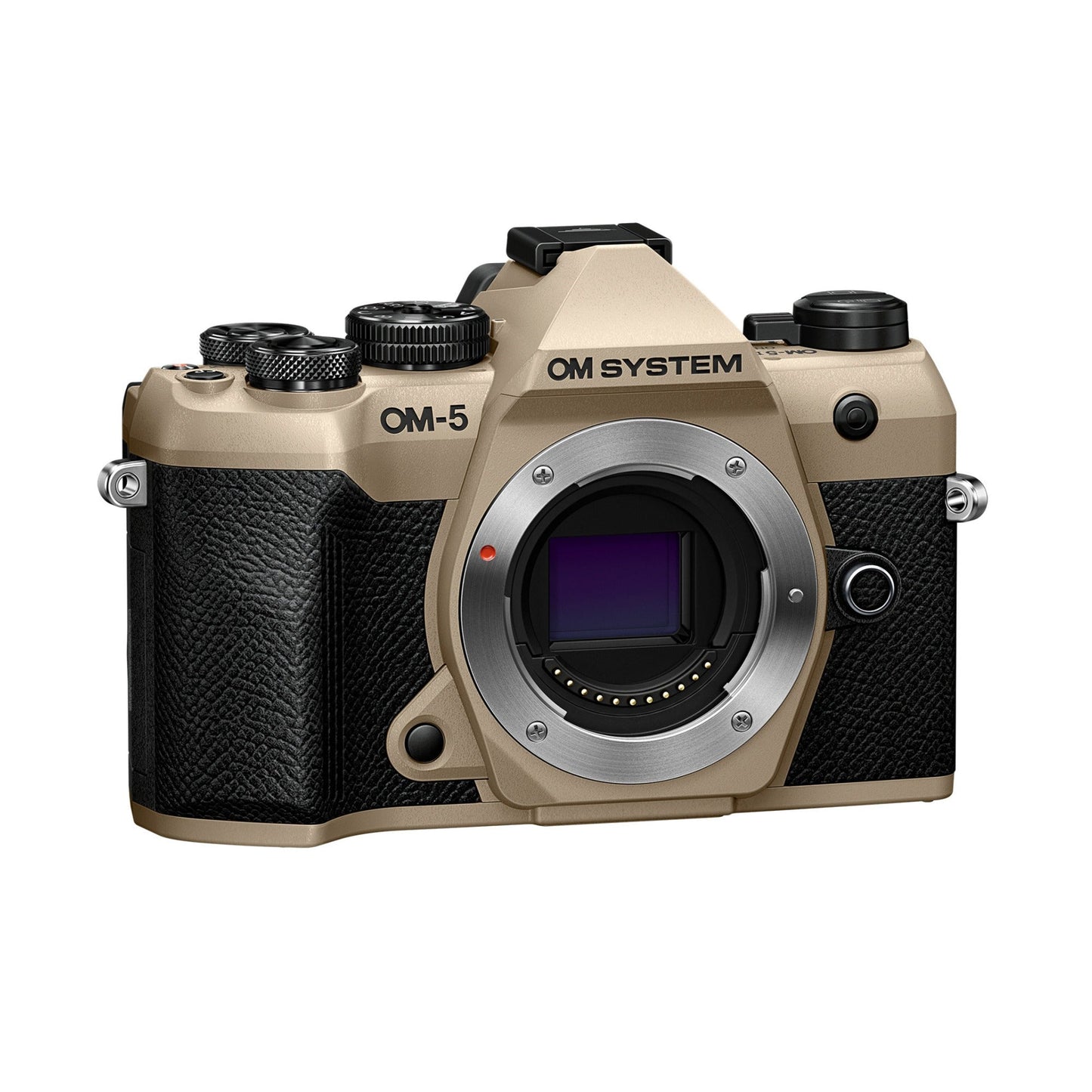 OM SYSTEM OM-5 Mark II High Autofocus and 4K Video Mirrorless Camera (Sand Beige)