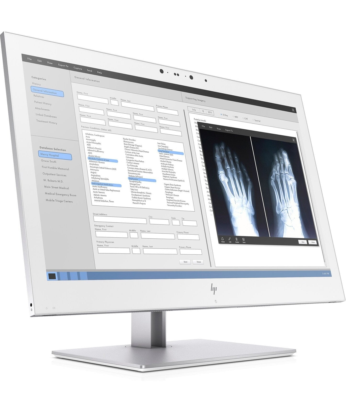 HP HC270cr Healthcare Edition DICOM Part 14 compliant Clinical Review Monitor