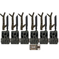 Browning Trail Camera Defender 46MP HD AI Wireless Pro Scout Max Bundle