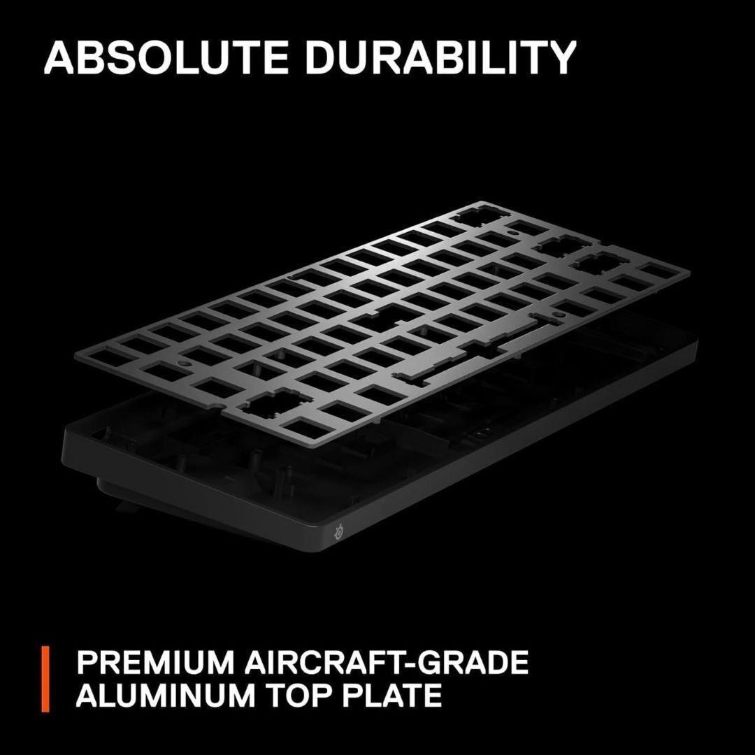 SteelSeries Apex Pro Mini Wired Gaming Keyboard with Adjustable Switches and RGB Lighting (Black)