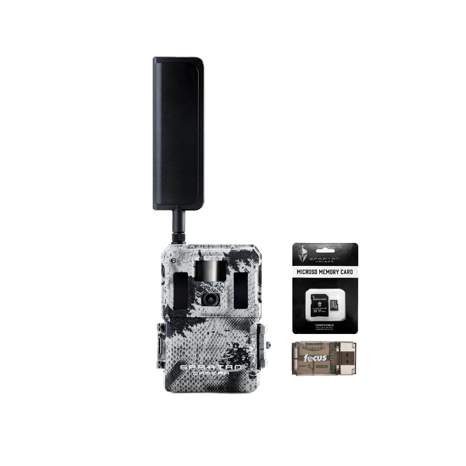 Spartan GoLive2 4G/LTE Trail Camera with 32GB Memory Card and Reader Bundle