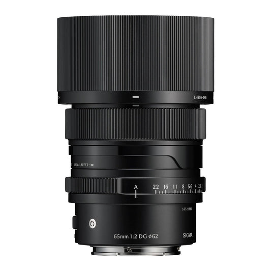 Sigma 65mm F2 DG Full-Frame Contemporary Lens with Manual Aperture Ring (Black, Sony E Mount)