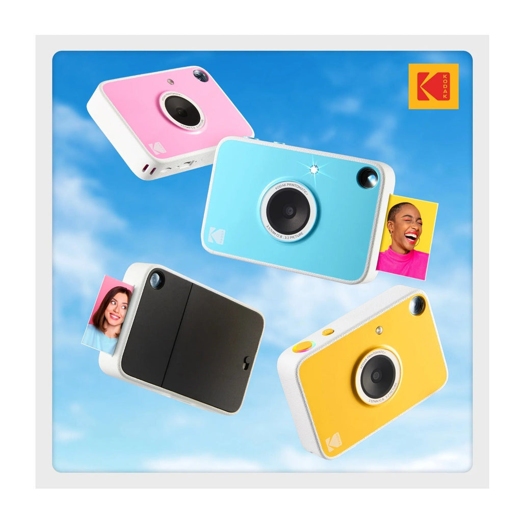 Kodak PRINTOMATIC+ 10MP Instant Digital Camera (Black)