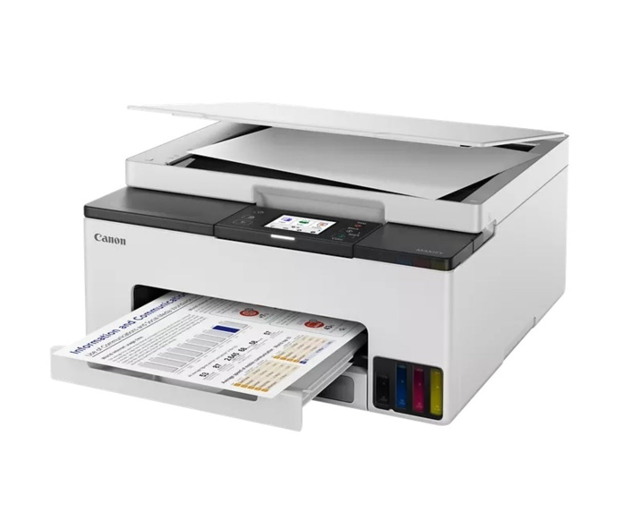 Canon Maxify GX1020 Wireless MegaTank All-In-One Color Inkjet Printer with 2.7-Inch Touchscreen