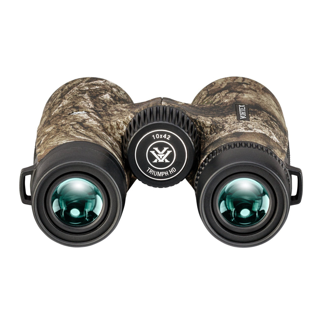 Vortex Triumph HD 10x42 Realtree APX Binocular with GlassPak Harness