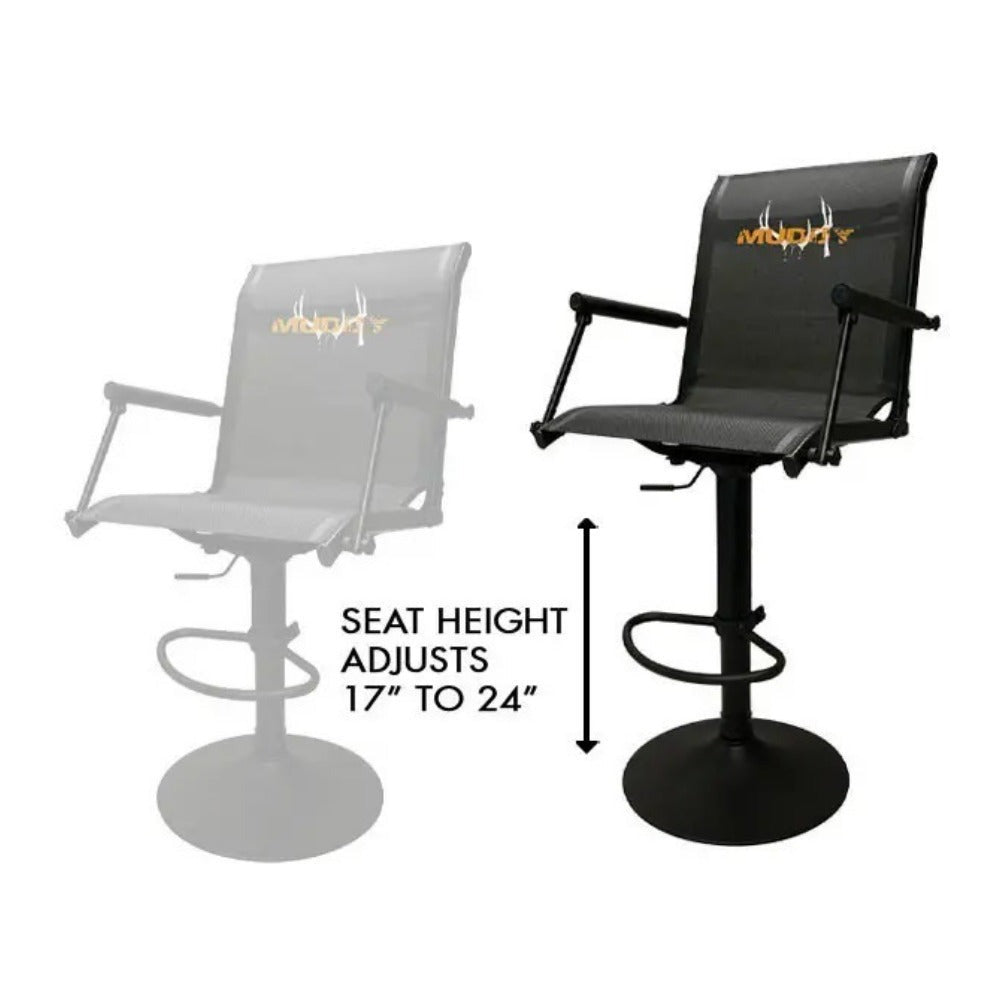 Muddy 360-Degree Swivel Extreme Chair with Cushioned Flex-Tek Comfort