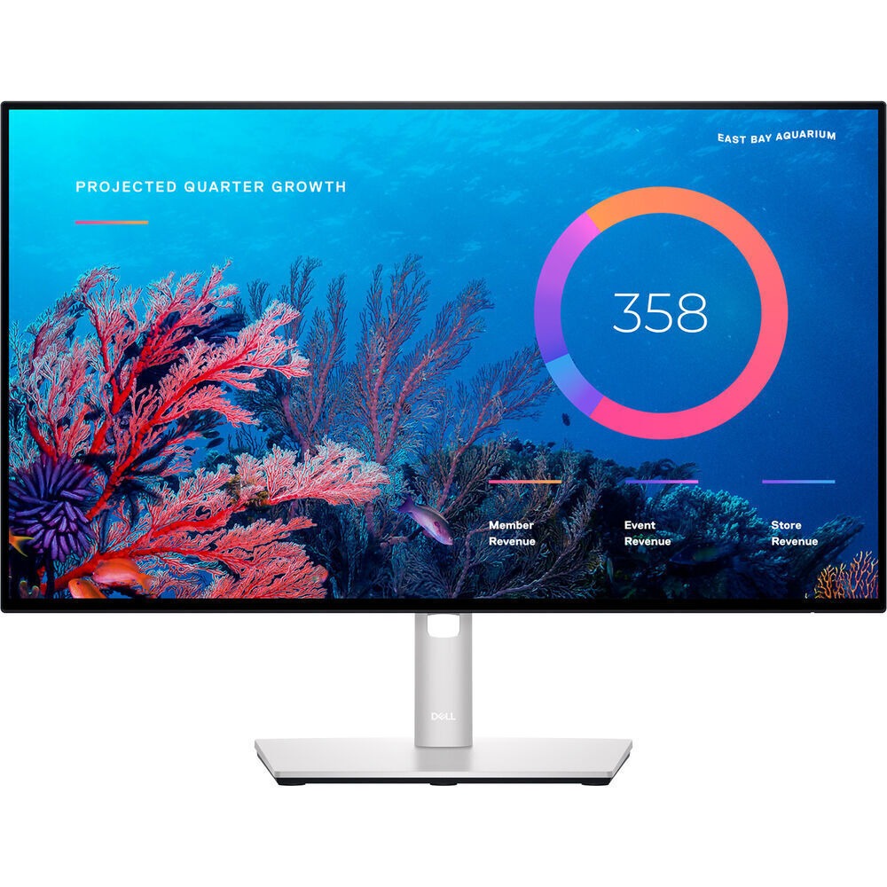 Dell U2422HE Monitor, 23.8" FHD IPS, USB-C, HDMI, DisplayPort (Certified Refurbished)