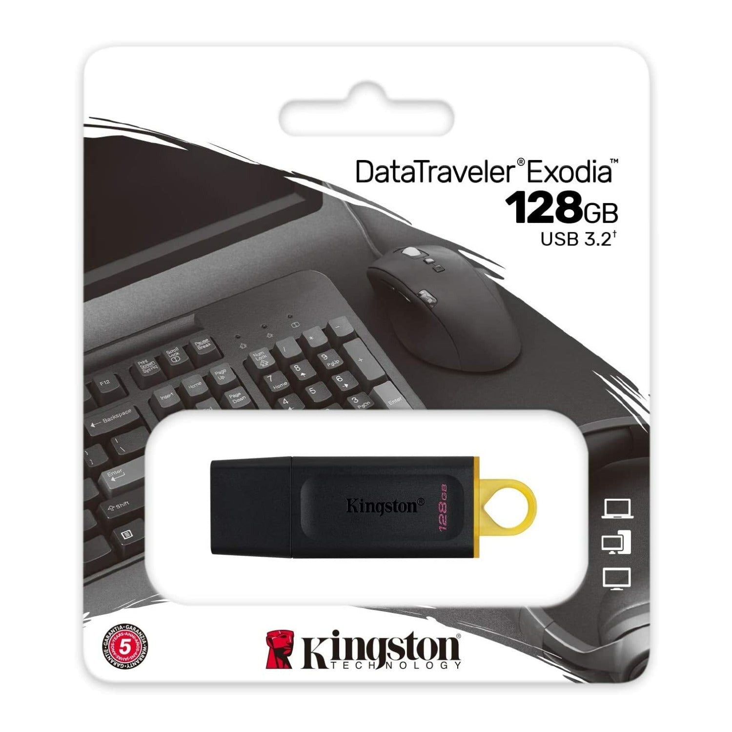 Kingston 128GB DataTraveler Exodia Flash Drive