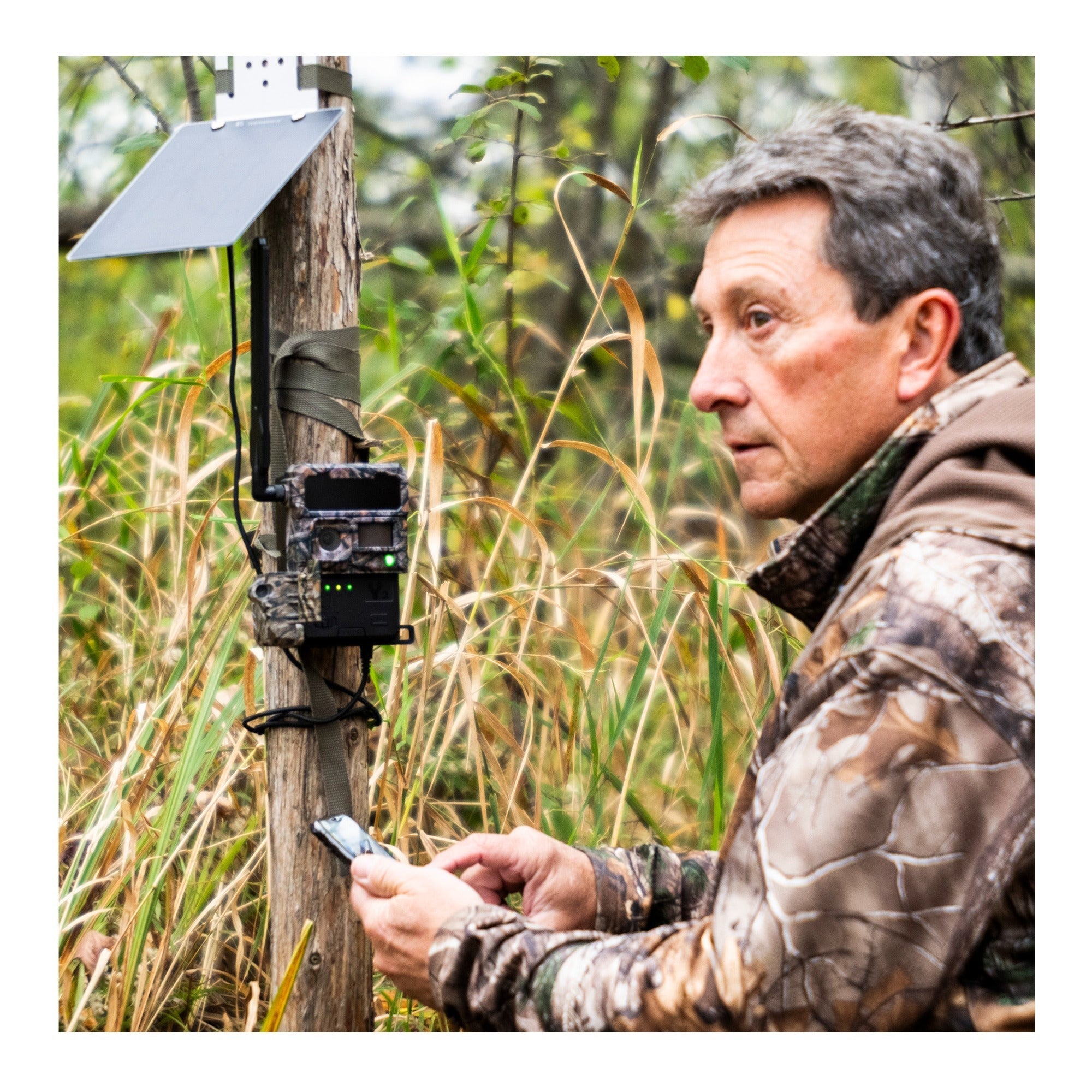 Yellowstone Y2 Trail Camera Bundle with Battery, Solar Panel, Card Reader, and Accessories (2-Pack)