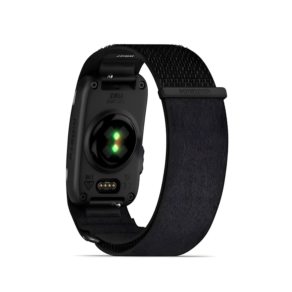 Garmin CIRQA Smart Band Health and Fitness Tracker (Black, S-M)