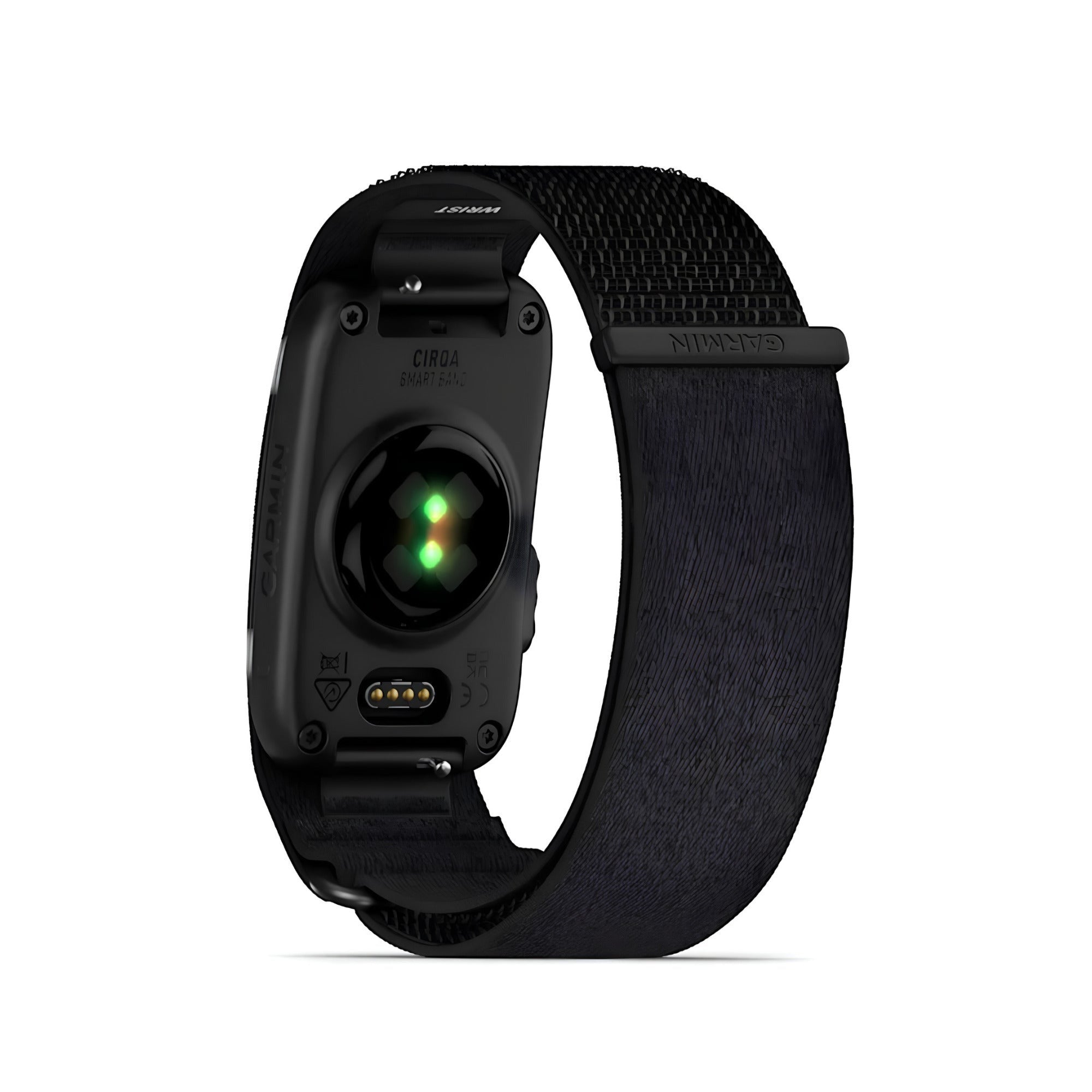 Garmin CIRQA Smart Band Health and Fitness Tracker (Black, S-M)