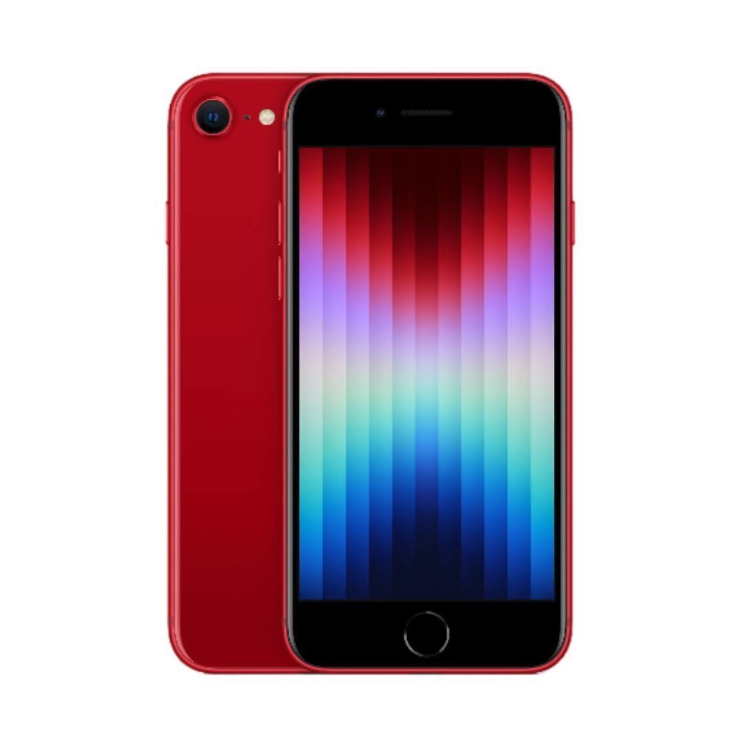 Apple iPhone SE (3rd Gen) 64GB Unlocked (Red) (Used)