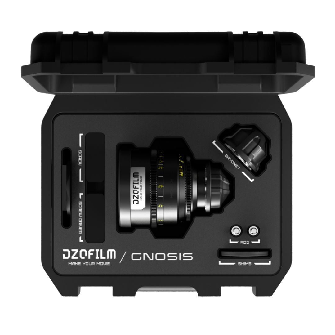 DZOFilm Gnosis 65mm VV T2.8 Macro Cine Lens with 1.33x Magnification (LPL, PL, EF, Black)