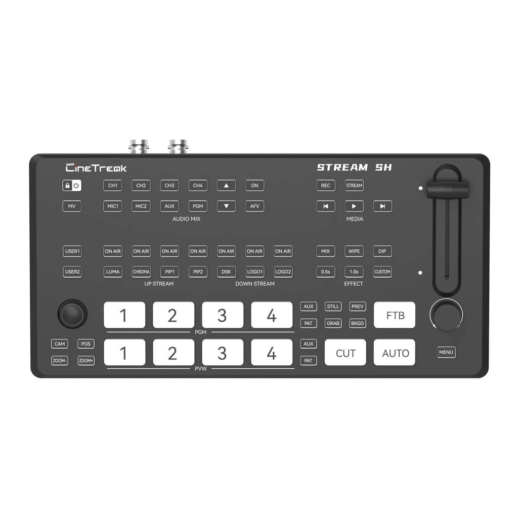 CineTreak STREAM SH Video Switcher - 5-Input HDMI and SDI Live Streaming