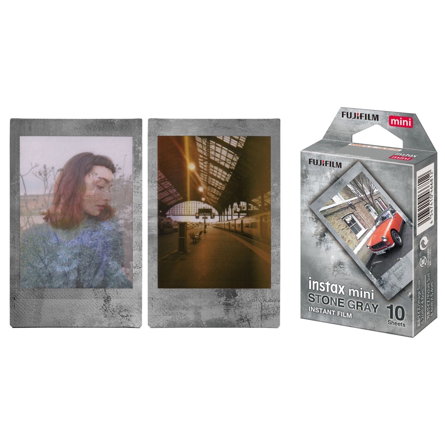 Fujifilm Instax Mini Film (Stone Grey)