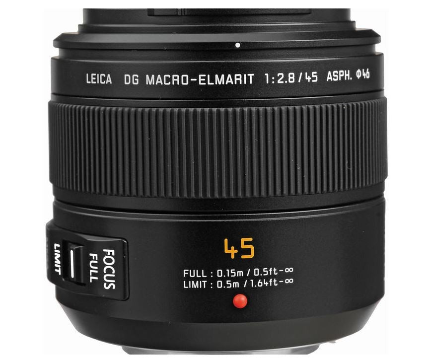 Panasonic Leica DG Macro-Elmarit 45mm f/2.8 ASPH. MEGA O.I.S. Lens