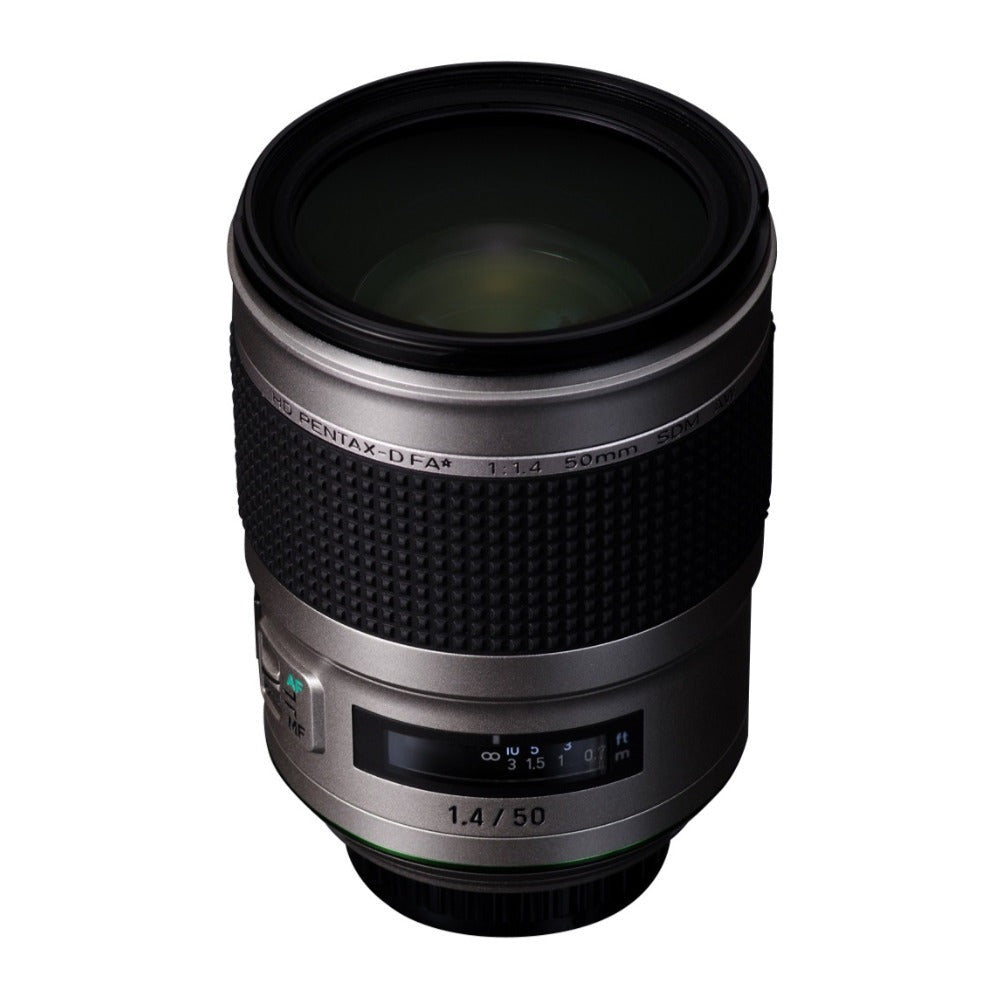 Pentax HD PENTAX-D FA 50mm f/1.4 SDW AW Lens (Silver Edition)