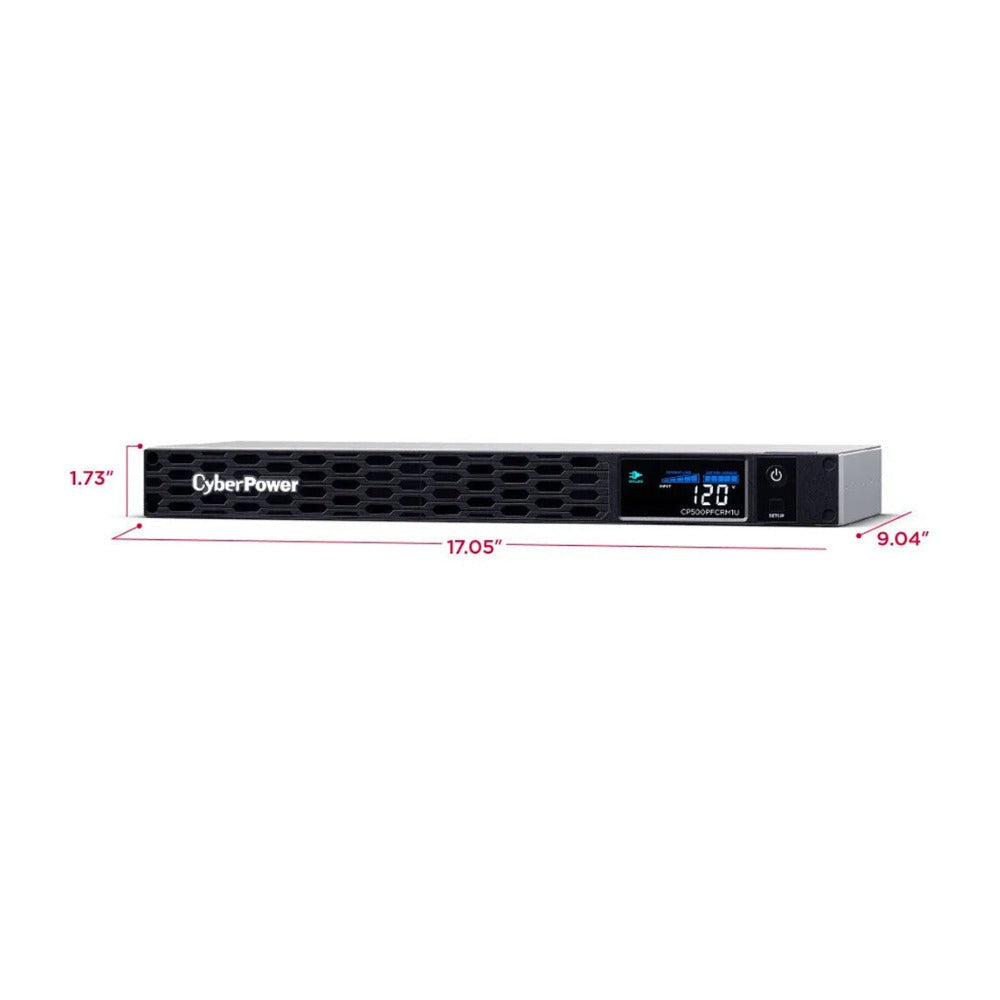 CyberPower CP500PFCRM1U PFC Sinewave Rackmount UPS System