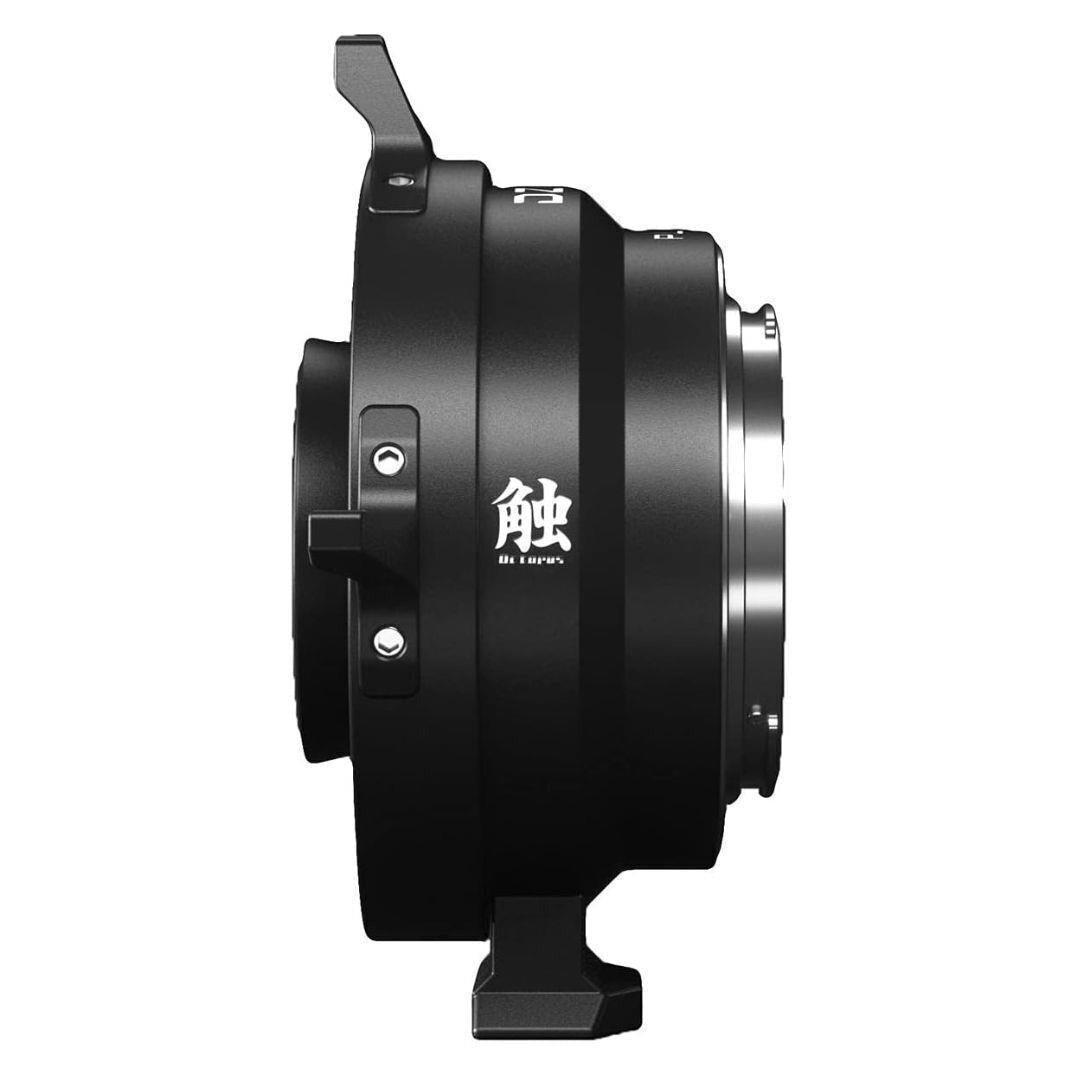 DZOFilm Octopus Adapter for PL-Mount Lens to Canon RF Camera with Active-Locking System (Black)